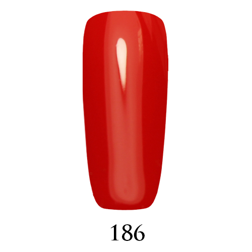Гель-лак Adore 7,5 ml № 186 світло-червоний класичний Гель-лак Adore 7,5 ml № 186 світло-червоний класичний