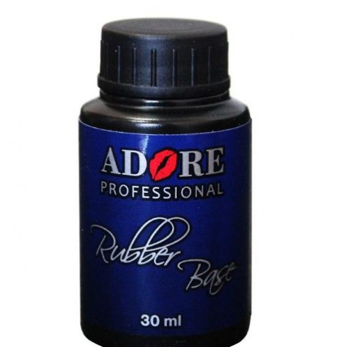Покриття "Rubber Base" Adore для гель-лаку 30 мл