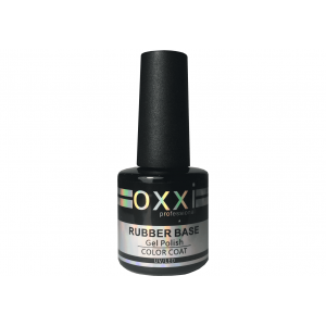 Покрытие Oxxi  Cover Rubber Base 10 ml № 010 шим