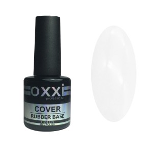 Покрытие Oxxi  Cover Rubber Base 10 ml № 005 молочн