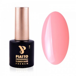 Покрытие Piatto Nano  Rubber Base French 9 ml № 03