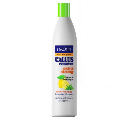 Средство для педикюра Callus Remover Double strong formula Naomi 500 мл