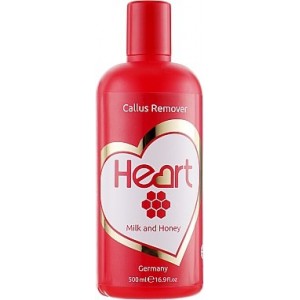 Средство для удаления натоптышей Callus Remover Молоко и мед Heart 500 мл