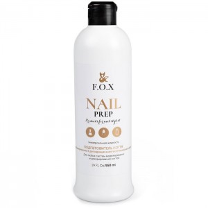 Знежирювач Nail Prep gold Fox 550 мл