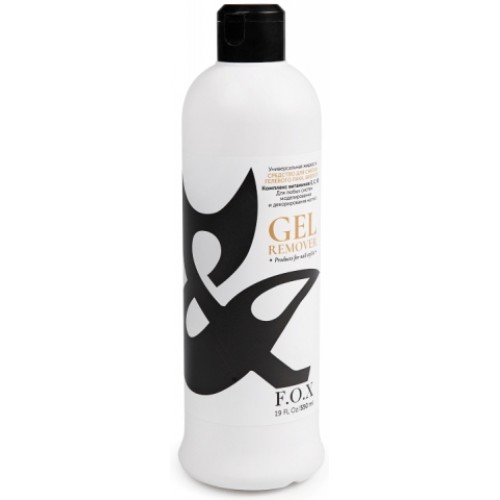 Засіб для зняття гель-лаку Gel Remover gold Fox 500 мл